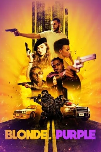Blonde. Purple movie poster - Rated 3.5/10