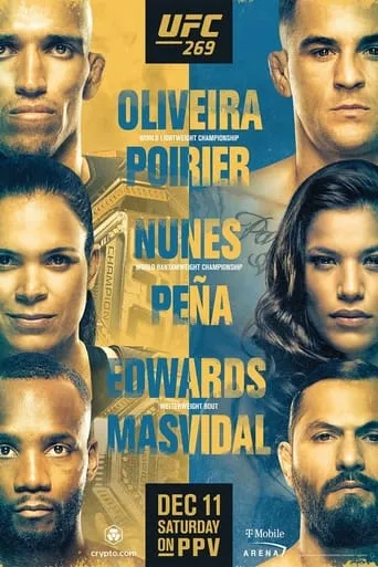 UFC 269: Oliveira vs. Poirier movie poster - Entertainment content