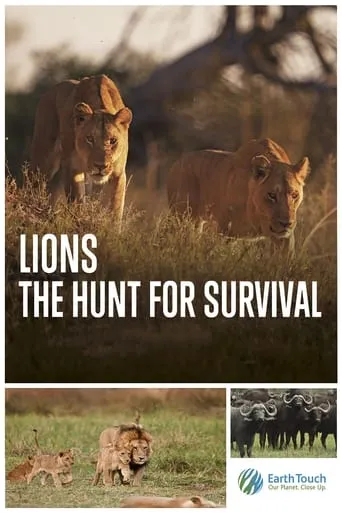Lions: The Hunt for Survival movie poster - Entertainment content