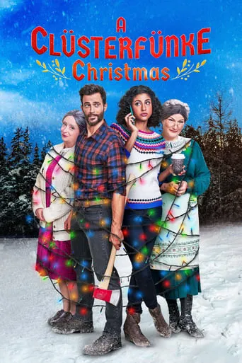 A Clüsterfünke Christmas movie poster - Rated 5.2/10
