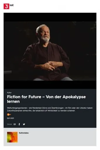 Fiction for Future - Von der Apokalypse lernen movie poster - Entertainment content