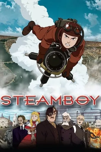 Steamboy movie poster - Rated 6.886/10