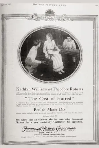 The Cost of Hatred movie poster - Rated 1/10