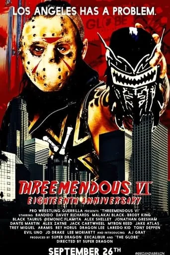PWG: Threemendous VI movie poster - Rated 7/10
