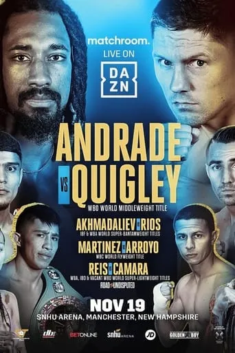 Demetrius Andrade vs. Jason Quigley movie poster - Entertainment content
