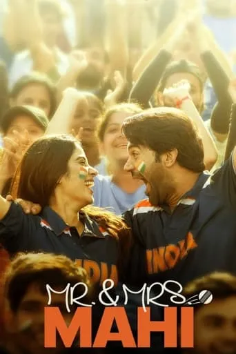 Mr. & Mrs. Mahi movie poster - Rated 6.3/10