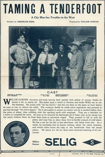 Taming a Tenderfoot movie poster - Entertainment content