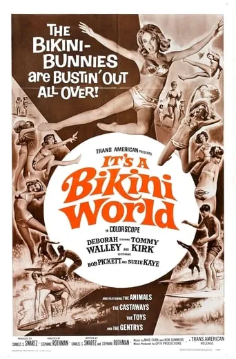 It's a Bikini World movie poster - Rated 3.7/10