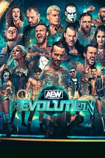 AEW Revolution movie poster - Rated 8.1/10