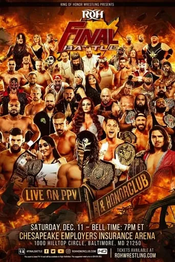 ROH: Final Battle 2021 movie poster - Rated 10/10