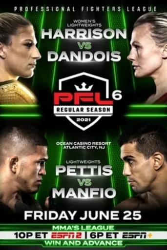 PFL 2021 #6: Regular Season - Harrison vs. Dandois movie poster - Entertainment content