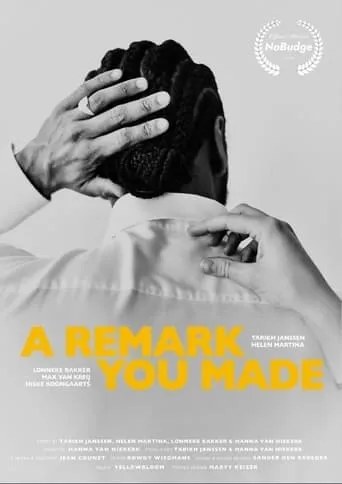 A Remark You Made movie poster - Entertainment content
