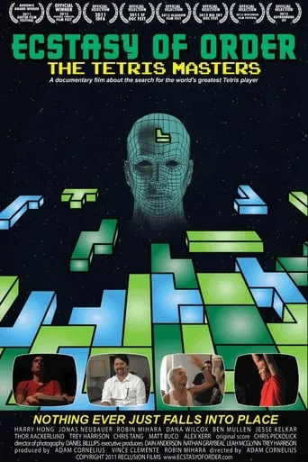 Ecstasy of Order: The Tetris Masters movie poster - Rated 6.9/10