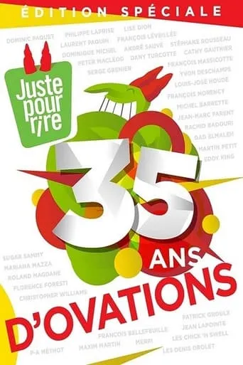 Juste pour rire - 35 ans d'ovations movie poster - Entertainment content