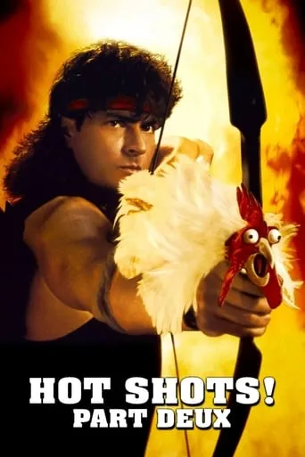 Hot Shots! Part Deux movie poster - Rated 6.546/10