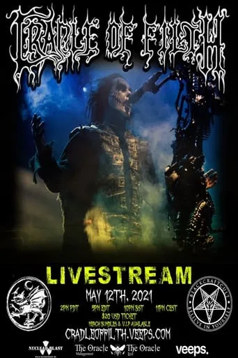 Cradle of Filth - Livestream movie poster - Entertainment content
