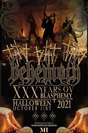 Behemoth - XXX Years Ov Blasphemy movie poster - Rated 5/10