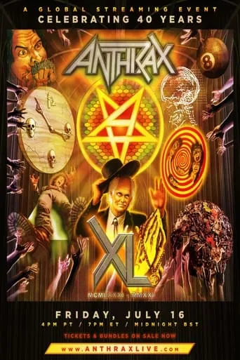 Anthrax: 40th Anniversary Livestream movie poster - Entertainment content