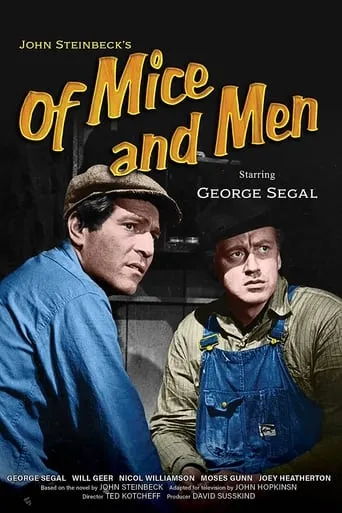Of Mice and Men movie poster - Rated 9/10