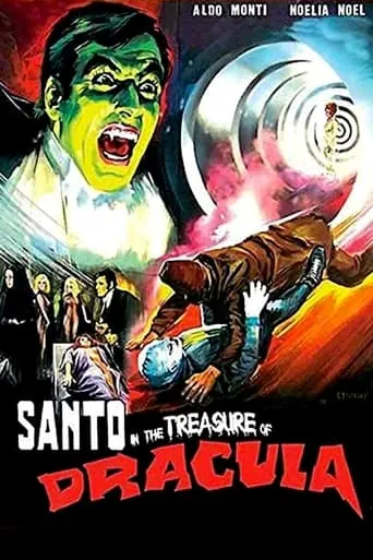 Santo in the Treasure of Dracula movie poster - Rated 6/10