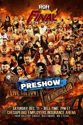 ROH: Final Battle 2021 Preshow movie poster - Entertainment content