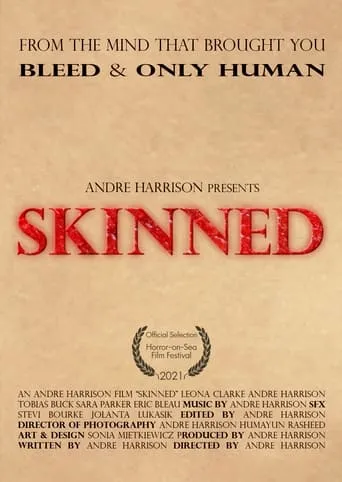 Skinned movie poster - Entertainment content