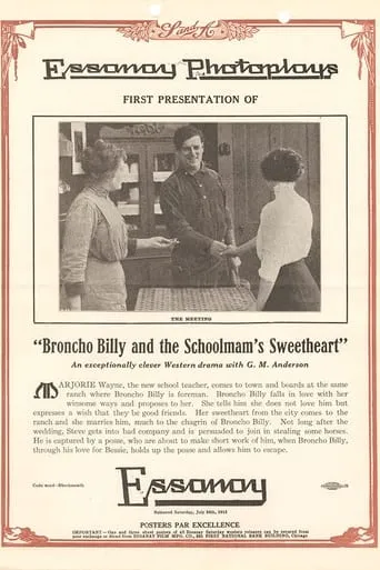Broncho Billy and the Schoolmam's Sweetheart movie poster - Entertainment content