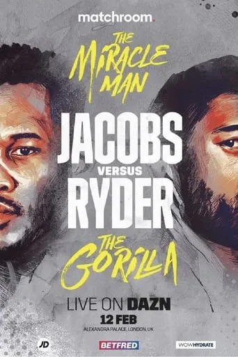 Daniel Jacobs vs. John Ryder movie poster - Entertainment content