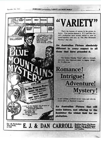 The Blue Mountains Mystery movie poster - Entertainment content