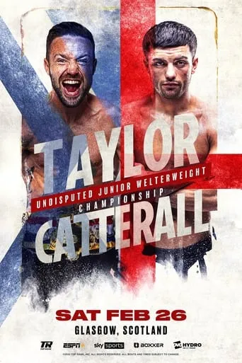 Josh Taylor vs. Jack Catterall movie poster - Entertainment content
