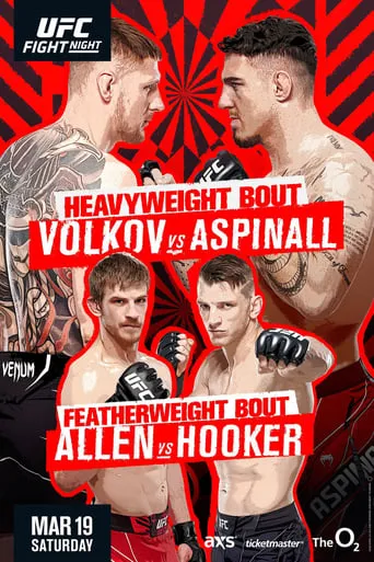 UFC Fight Night 204: Volkov vs. Aspinall movie poster - Entertainment content