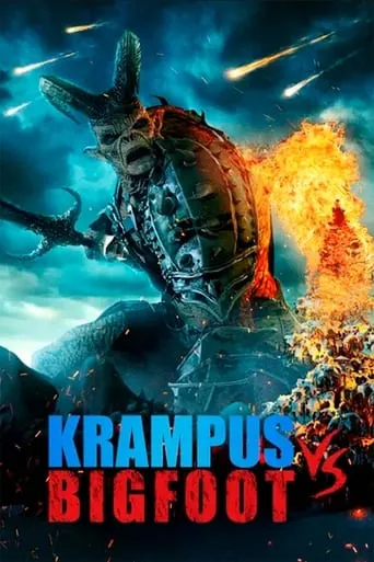 Bigfoot vs Krampus movie poster - Rated 2/10