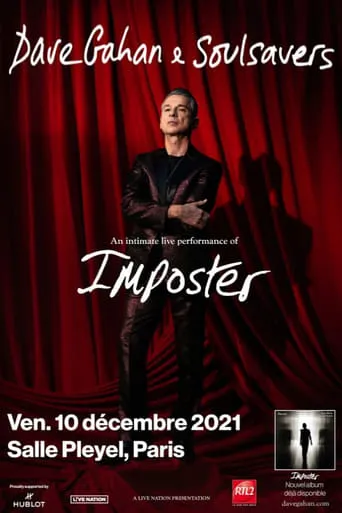 Dave Gahan & Soulsavers Salle Pleyel, Paris movie poster - Rated 6/10