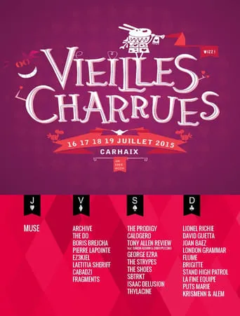 Muse - Vieilles Charrues movie poster - Entertainment content