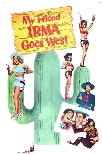 My Friend Irma Goes West movie poster - Rated 6.1/10