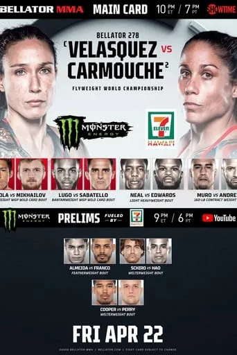 Bellator 278: Velasquez vs. Carmouche movie poster - Entertainment content