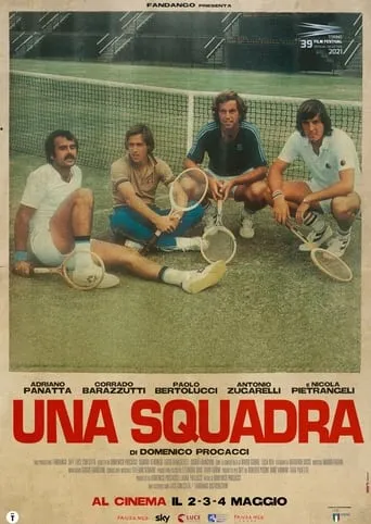 Una squadra movie poster - Rated 7.6/10
