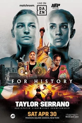 Katie Taylor vs. Amanda Serrano movie poster - Entertainment content