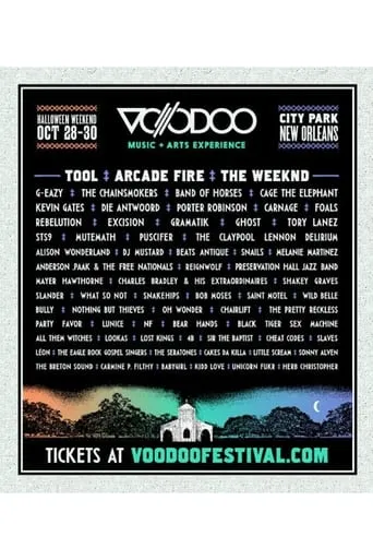 Arcade Fire 2016-10-31 Voodoo Music + Arts Experience, New Orleans movie poster - Entertainment content