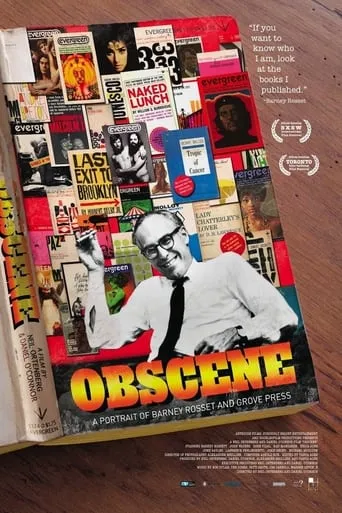 Obscene: A Portrait of Barney Rosset and Grove Press movie poster - Rated 5/10
