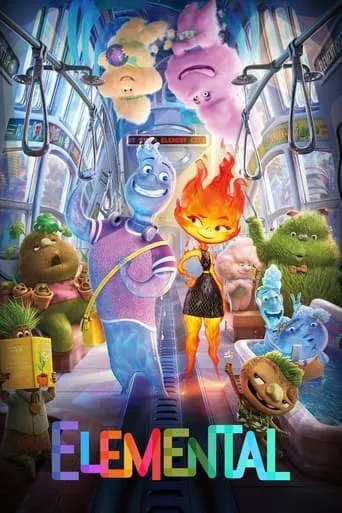 Elemental movie poster - Rated 7.653/10