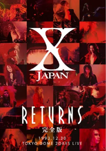 X JAPAN RETURNS 1993.12.30 Tokyo Dome 2 Days Live movie poster - Rated 6.5/10