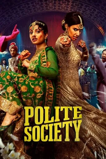 Polite Society movie poster - Rated 6.3/10
