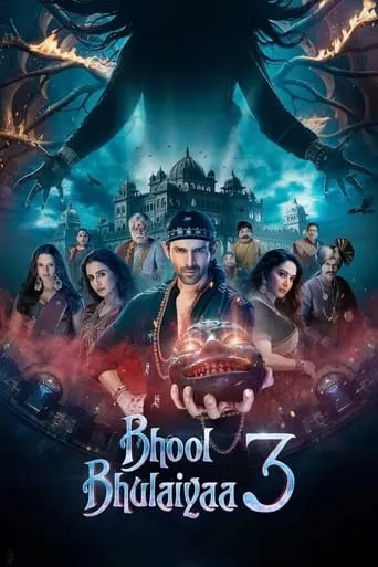 Bhool Bhulaiyaa 3 movie poster - Rated 6.3/10