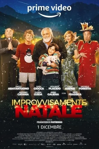 Improvised Christmas movie poster - Rated 5.4/10