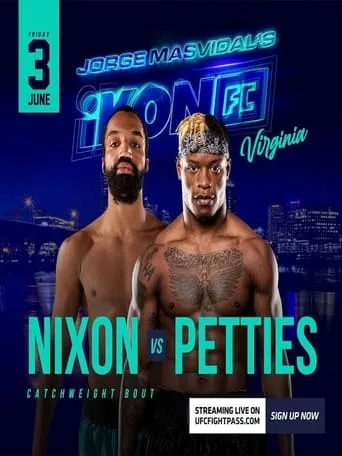 Jorge Masvidal's iKON FC 3: Nixon vs. Petties movie poster - Entertainment content