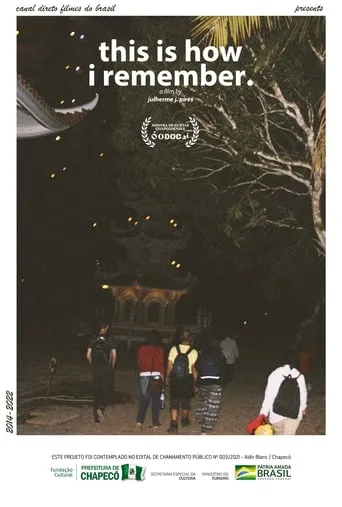 É assim que eu me lembro. movie poster - Entertainment content