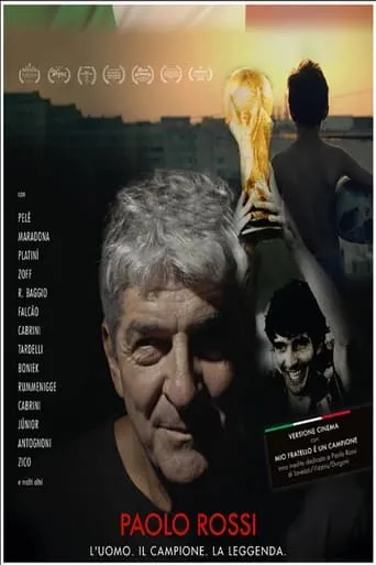 Paolo Rossi - L'uomo. Il campione. La leggenda movie poster - Rated 6.5/10