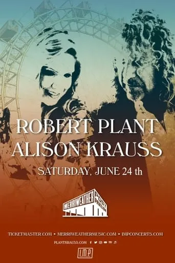 Robert Plant & Alison Krauss at Glastonbury movie poster - Rated 6/10