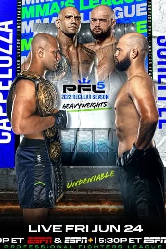 PFL 2022 #5: Regular Season - Scheffel vs. Cappelozza movie poster - Entertainment content